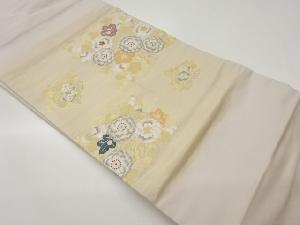 花唐草模様織出し名古屋帯